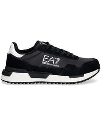 EA7 - Baskets À Logo Imprimé - Lyst