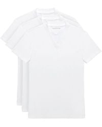 Prada - Triangle-logo T-shirt (pack Of Three) - Lyst