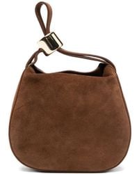 Semicouture - Mini Sac À Main Baily En Daim - Lyst