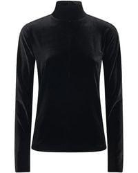 forte_forte - High-Neck T-Shirt - Lyst