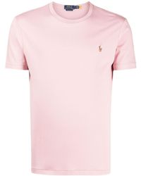 Polo Ralph Lauren - Polo Pony-embroidered Cotton T-shirt - Lyst