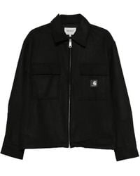 Carhartt - Logo-Patch Zip-Up Jacket - Lyst