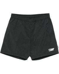Neighborhood - Logo-Print Swim Shorts - Lyst