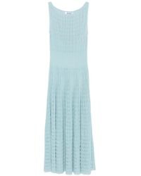 Antonino Valenti - Isabela Ribbed-Knit Sleeveless Midi Dress - Lyst