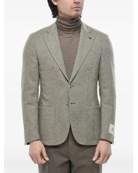 Corneliani - Single-Breasted Wool-Blend Jacket - Lyst