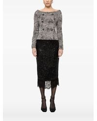Nissa - Sequin-Embellished Blazer - Lyst