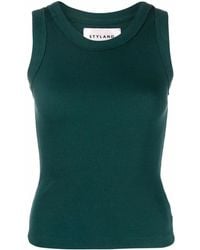 Styland - Ribbed-Knit Vest Top - Lyst