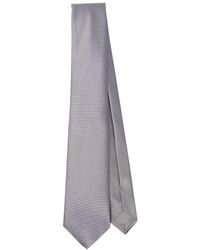 Emporio Armani - Krawatte aus Seiden-Faille - Lyst