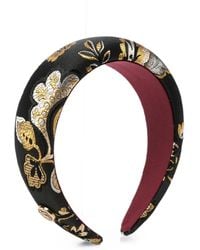 Etro - Floral-Jacquard Padded Headband - Lyst