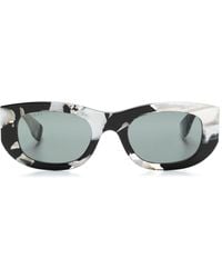 Gucci - Nouvelle Vague Rectangle-Frame Sunglasses - Lyst