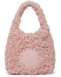 Stella McCartney - Plush テディ ハンドバッグ S - Lyst