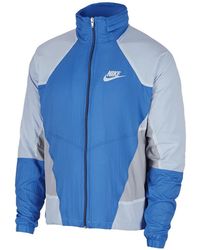 Nike - Hooded Woven Zip-Up Jacket - Lyst