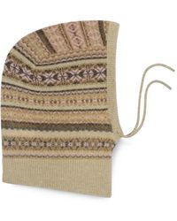 Bompard - Fair Isle Cashmere Balaclava - Lyst