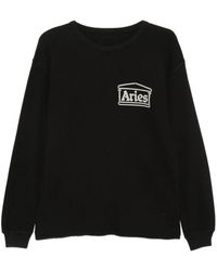 Aries - Temple Waffle-Knit T-Shirt - Lyst