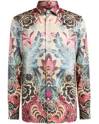 Etro - Shirt With Floral Print - Lyst