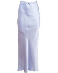 Fleur du Mal - Silk Skirt - Lyst