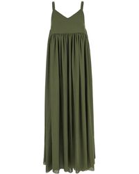 Ballantyne - V-Neck Maxi Dress - Lyst