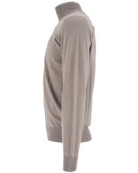 FILIPPO DE LAURENTIIS - Roll-Neck Wool Sweater - Lyst