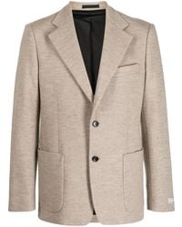 Lanvin - Blazer Van Scheerwol - Lyst