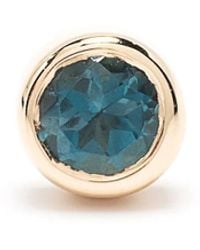 Maria Black - 14Kt Topaz Dot Mega Stud Earring - Lyst