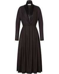 Alberta Ferretti - Abito A Collo Alto - Lyst