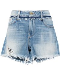 FRAME - Le Garçon Shorts - Lyst