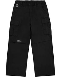 Aape By A Bathing Ape - Aapenow Moonface Logo-Print Cargo Pants - Lyst