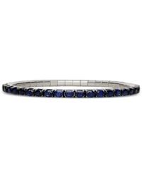 ’ROBERTO DEMEGLIO - Sapphire And Diamond Extensible Tennis Bracelet - Lyst
