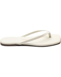TKEES - X Tessabit Leather Square-Toe Sandals - Lyst