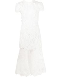 Jonathan Simkhai - Midi-jurk Met Uitgesneden Detail - Lyst