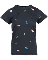Rag & Bone - T-Shirt À Imprimé Graphique - Lyst
