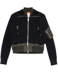 Sacai - Panelled Layered-Effect Jacket - Lyst