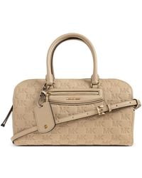 MICHAEL Michael Kors - Large Jet Set Travel Logo-Print Tote Bag - Lyst