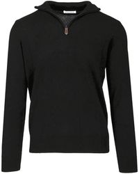 Al Duca d'Aosta - Zip-Fastening Cashmere Sweater - Lyst