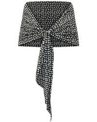 La Petite Robe Di Chiara Boni - Polka-Dot Scarf - Lyst