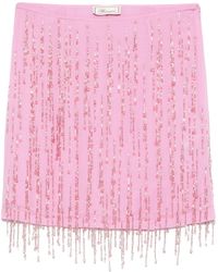 Blumarine - Minigonna Con Decorazione - Lyst