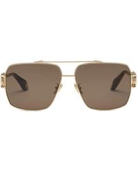Roberto Cavalli - Gafas de sol con placa del logo - Lyst