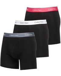 Calvin Klein - Logo-Waistband Boxers (Pack Of Three) - Lyst