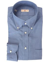 Luciano Barbera - Button-Down Overhemd - Lyst