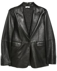 P.A.R.O.S.H. - Leather Trousers - Lyst