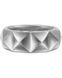 David Yurman - Pyramid Band Ring (8Mm) - Lyst
