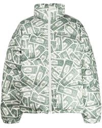Vetements - Million Dollar Graphic-print Puffer Jacket - Lyst