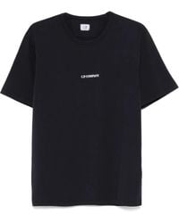C.P. Company - Logo-Print T-Shirt - Lyst