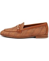 Frau - Herringbone-Effect Loafers - Lyst