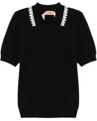 N°21 - Top con apliques de cristales - Lyst