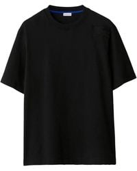 Burberry - Short-Sleeve Cotton T-Shirt - Lyst