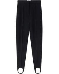 Stella McCartney - Stirrup-Cuff Tailored Trousers - Lyst