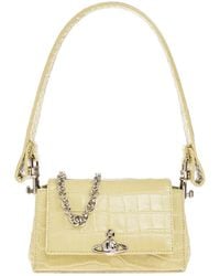 Vivienne Westwood - Small Hazel Croc-Effect Shoulder Bag - Lyst