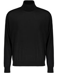 Paul & Shark - High-Neck Virgin-Wool Sweater - Lyst