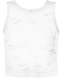 R13 - Canotta Con Effetto Vissuto - Lyst